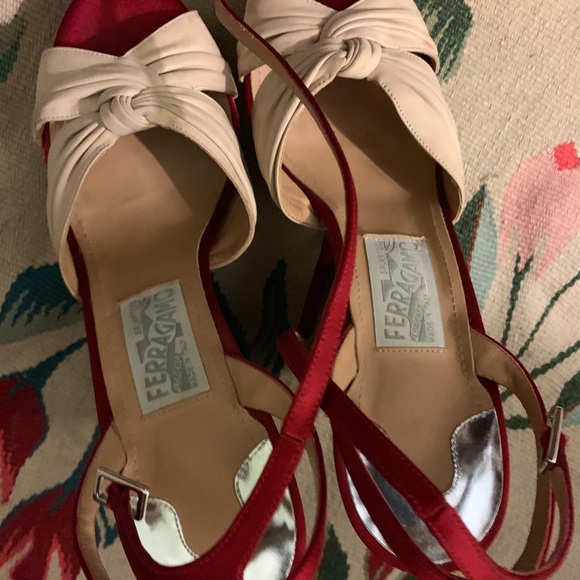 Salvatore Ferregamo Wedge with Wicker Heels - 10 - Picture 5 of 8